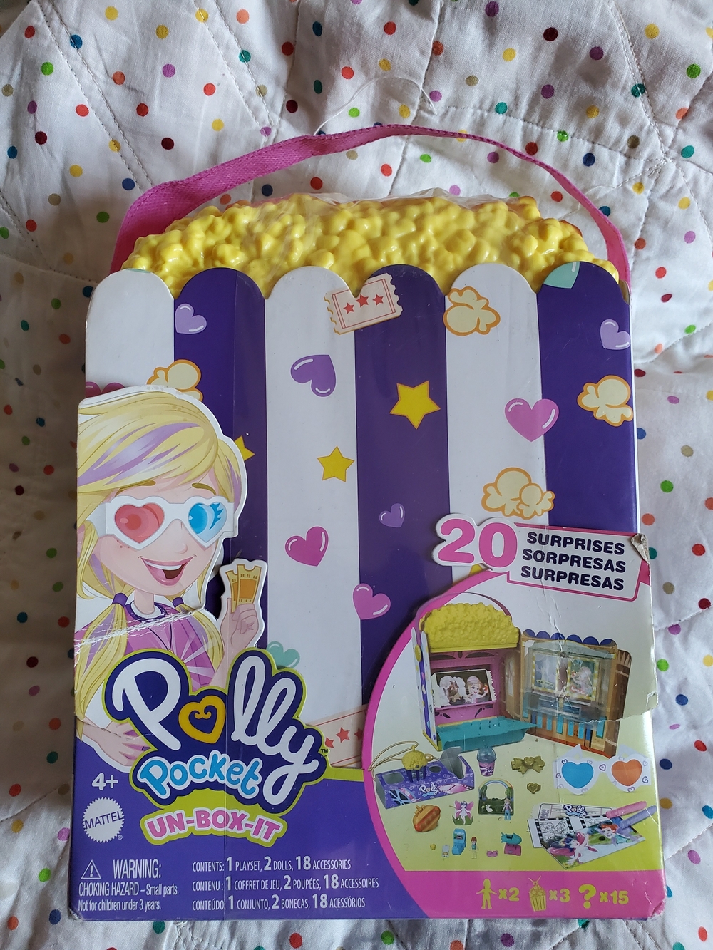 Polly Pockets Un Box It  20 Surprises.